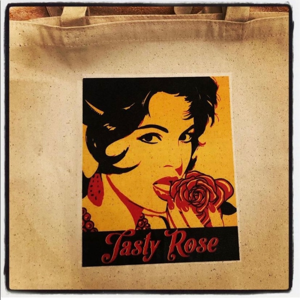 Tasty Rose tote